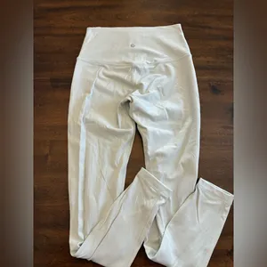 Lululemon Align Leggings Pant 25" Women’s 6 Ocean Air Light Blue Double Lined thumbnail 4