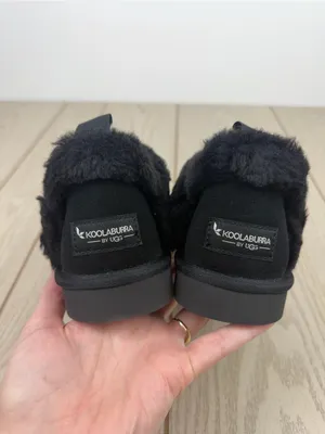 Koolaburra By UGG Women's Advay Slip-On Cozy Boots US7 Black $70 thumbnail 6