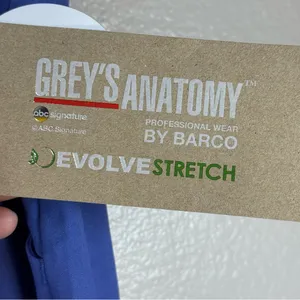 Grey's Anatomy Royal Blue Scrub Pants SZ:LP thumbnail 7