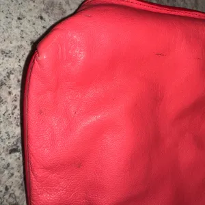 Fossil‎ Crossbody Bag bright Pink Leather Adjustable Strap Key Accent thumbnail 6