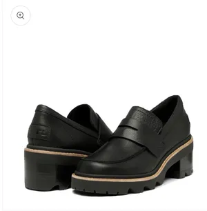 Black Sorel Heeled Loafer Joan Now thumbnail 4