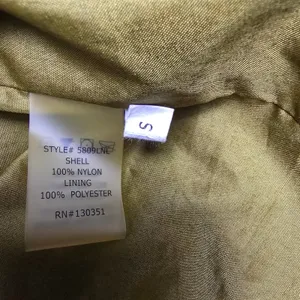 GET Purple Crinkle Nylon Hooded Windbreaker Jacket Gold Hardware 5809LNL Small‎ thumbnail 4