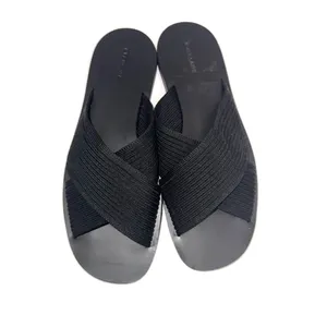 NEW Everlane Black Reknit Day Crossover Sandal in Size 7.5 thumbnail 3