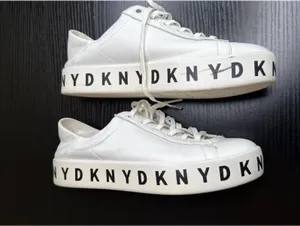 Size 8M DKNY Banson Lace - Platform White Color Women’s thumbnail 9
