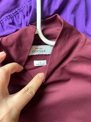 Aritzia Babaton Babaton Contour MockNeck Longsleeve Bodysuit Small in Grapevine thumbnail 6