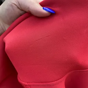 Uniqlo Size medium red hoodie slightly cropped dry fit thumbnail 7