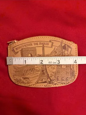 Paris Souvenir Leather Coin Pouch thumbnail 5