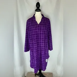 Gameday Couture Kansas State KState XL Pajama Dress Velour KSU NCAA thumbnail 2