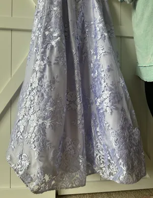 Purple Prom Dress Size 0 thumbnail 5