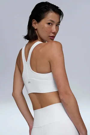 Alo Wild Thing Bra White thumbnail 2