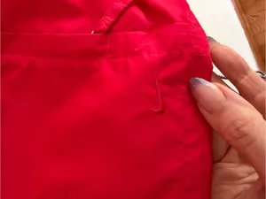 Vintage 2008 Nike Golf NikeFIT Storm Windbreaker Pullover Jacket Red White M thumbnail 5