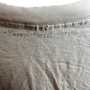 Vintage Hand Painted Parrot Renee Womack‎ T-Shirt thumbnail 5