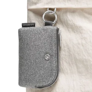 Clippable Card Pouch Glitter  Dark Silver/Graphite Grey/Silver thumbnail 5