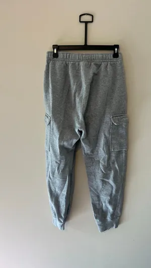 Nike Gray Fleece Cargo Sweatpants Joggers Utility Pants Small S CD3129-063 thumbnail 5