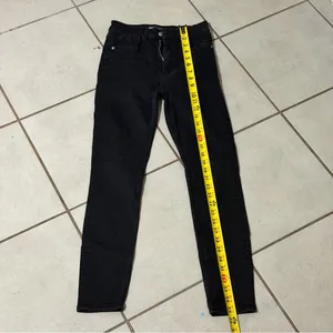 Zara Women Denim‎ High Waisted Black Skinny Jegging Jeans size 4 thumbnail 8