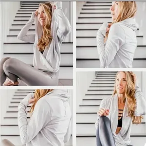 ZYIA Gray Yoga Shawl thumbnail 8