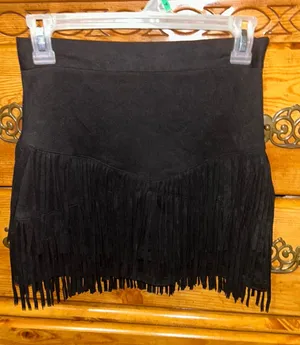 Altar'd State Farah Fringe Skirt thumbnail 2