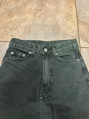 Dr Denim Black High Wide Leg Jeans thumbnail 4