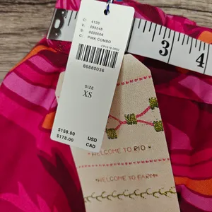 Farm Rio shirred tiered ruffle maxi skirt.‎ Size XS. NWT. thumbnail 5