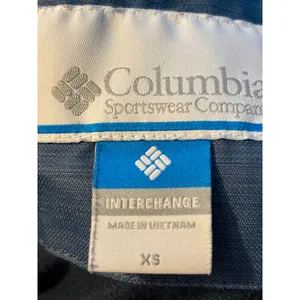 Columbia Interchange Blue Hooded Jacket Womens XS Full Zip‎ Ski Hike Shell thumbnail 5
