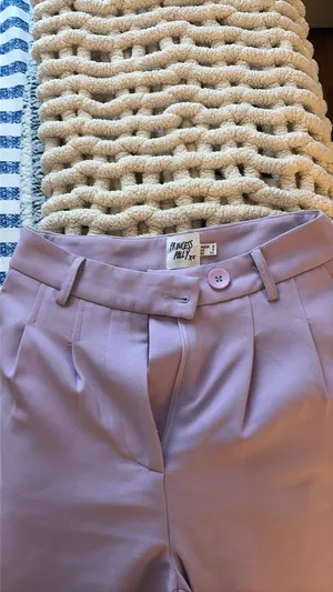 Princess Polly Purple fun business pants thumbnail 2