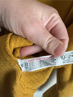 Anthropologie Daily Practice Racing Hoodie Maize Yellow Knit Sweater M thumbnail 10