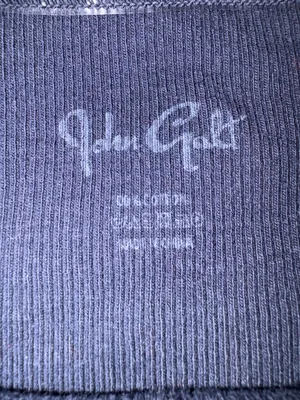 John Galt Pacsun women’s navy boat neck crop top thumbnail 3