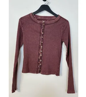 FREE PEOPLE x We The Free It's On Cardi in Wild Ginger Size Small thumbnail 5