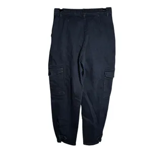 Wilfred Free Black Retro Cargo Pant‎ Women Size 8 | Baggy Barrel Utility Grunge thumbnail 2