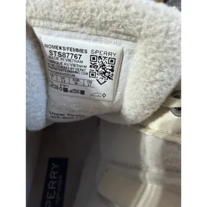 Sperry Saltwater Duck Boots Plaid Wool Women's 6 Cream Winter Rain Outdoor thumbnail 7