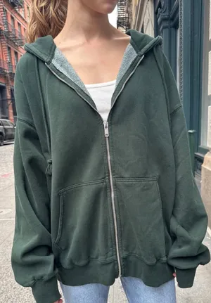 Brandy Melville Hoodie Zip-Up thumbnail 1