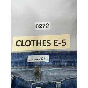 Womans Excellent Condition Loft The Boot Blue Jeans Size 29/2 0272/E-5 thumbnail 3