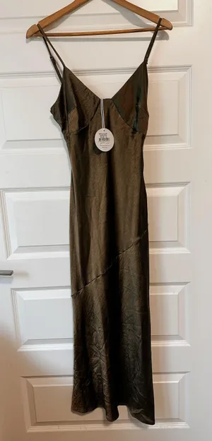 Petal and Pup Silk Dress thumbnail 1