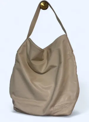 Donna Karan leather shoulder bag thumbnail 1