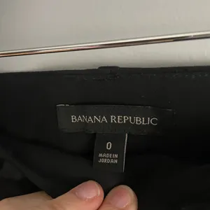 Banana Republic Black Trousers Minimalist Neutral Work Career Office size‎ 0 thumbnail 5