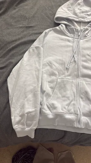 PINK Zip-Up Victoria's Secret Hoodie Light Blue thumbnail 7