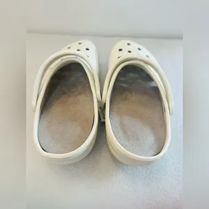 Crocs Literate Clog Size M4/W6 204592-0DD Off White NWT On Wheels thumbnail 9