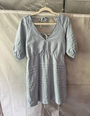 7 For All Mankind denim mini dress thumbnail 3