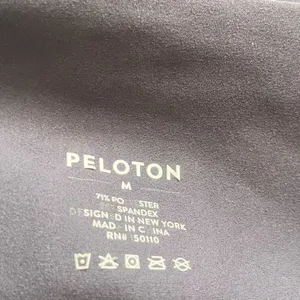 Peleton Women’s Charcoal Gray High Rise Ankle Cropped Leggings Size Medium‎ thumbnail 4