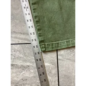 J.Crew Slim Wide Leg Pants Olive Green High Rise Crop AV814 Womens 26 thumbnail 4
