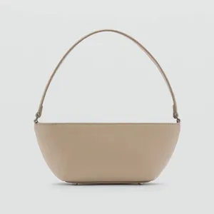 Mango MNG NWT light beige cream taupe shoulder handbag shoulder bag purse thumbnail 4