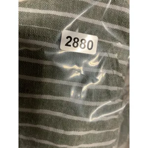Zara Women Button Down Shirt Olive Green White Striped Cuffed Sleeve Size XS thumbnail 4