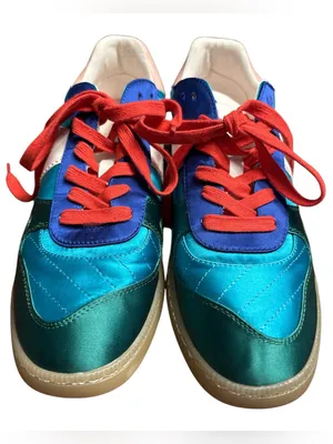 Mia Vesta Sneaker retro teak, green, red Women's Size 9.5 thumbnail 2