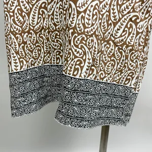 Made With Love Paisley Colorblock Print Sleeveless Boho Shift Mini Dress Size M thumbnail 5