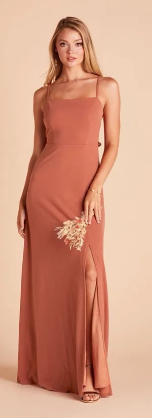 BIRDY GREY Benny Dress In Terracotta thumbnail 1
