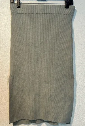 Abercrombie & Fitch Double Slit Knit Skirt thumbnail 1