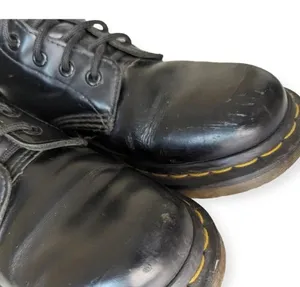 Dr. Martens Black 1460 Size 6 Smooth Leather Lace Up Boots Grunge Punk thumbnail 11