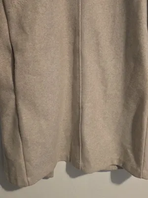 Zara Long Light Beige Trench Coat thumbnail 9