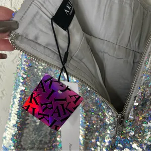 Akira | Holiday Sequin Fitted Big Booty Shorts NWT Size S thumbnail 9