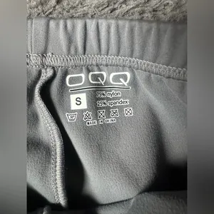OQQ gray trouser pants size small thumbnail 2